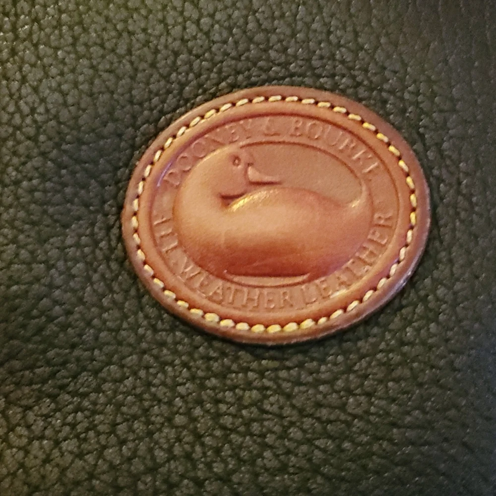 VINTAGE NAVY/TAN DOONEY SHOPPER - Picture 6 of 6